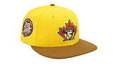 Toronto Blue Jays New Era Yellow/Brown With 30th Anniversary Side Patch Jay 59FIFTY Fitted Ha