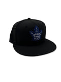 Toronto Maple Leafs New Era Black/Blue 59FIFTY Fitted Hat