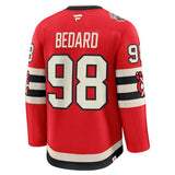 Connor Bedard Chicago Blackhawks Authentic Fanatics 2025 Winter Classic Red Jersey