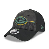 Green Bay Packers New Era 2023 NFL Training Camp 9FORTY Adjustable Hat - Black