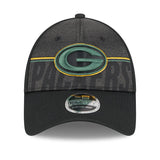 Green Bay Packers New Era 2023 NFL Training Camp 9FORTY Adjustable Hat - Black