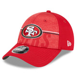 San Francisco  New Era 2023 NFL Training Camp 9FORTY Adjustable Hat - Red