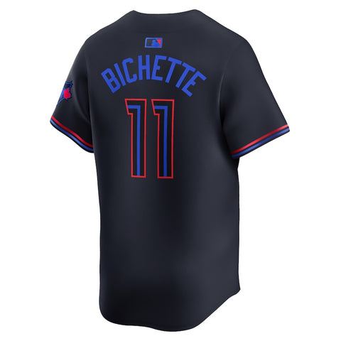 Toronto Blue Jays Bo Bichette Nike Navy 2024 City Connect Limited Player Jersey