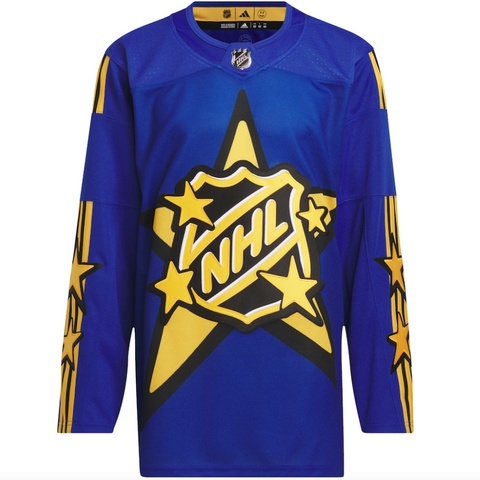 2024 NHL All-Star Game adidas x drew house Primegreen Authentic Jersey - Blue