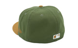 New York Yankees New Era Olive/Light Bronze Two Tone 59FIFTY Fitted Hat