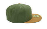 New York Yankees New Era Olive/Light Bronze Two Tone 59FIFTY Fitted Hat
