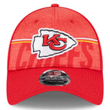 Kansas City Chiefs New Era 2023 NFL Training Camp 9FORTY Adjustable Hat - Red