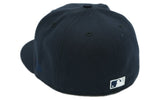 New York Yankees New Era Navy Script 59FIFTY Fitted Hat