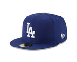 Los Angeles Dodgers New Era 59FIFTY Fitted Cap with World Series Side Patch