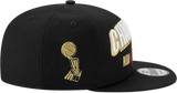 Toronto Raptors New Era 2019 NBA Finals Champions Locker Room 9FIFTY Snapback Adjustable Hat - Youth