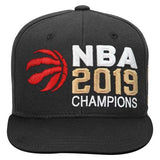 Toronto Raptors 2019 NBA Finals Champions Youth Snapback Adjustable Hat - Black