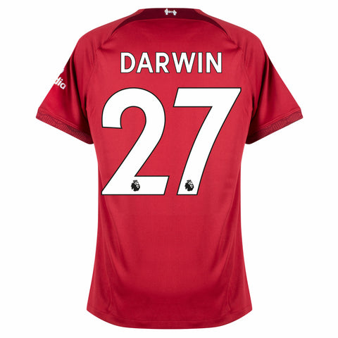 Darwin Nunez Liverpool 2022/23 Home Jersey Nike Branded