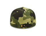 Toronto Blue Jays New Era Camo 2022 Armed Forces Day On-Field Low Profile 59FIFTY