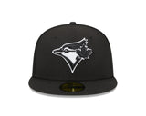 Toronto Blue Jays New Era Black/White '93 World Series Side Patch 59FIFTY Fitted Hat