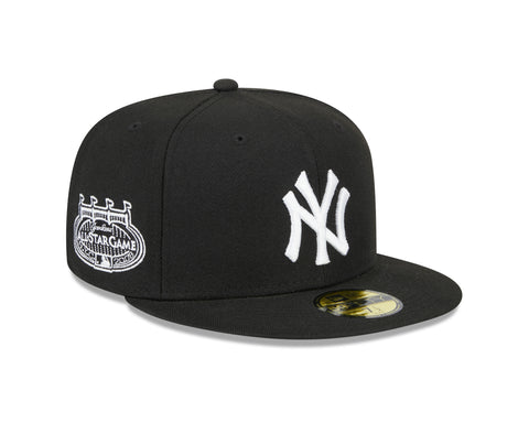 New York Yankees New Era Black/White All Star Game Side Patch 59FIFTY Fitted Hat