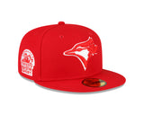 Toronto Blue Jays New Era Red/White '91 All Star Game Side Patch 59FIFTY Fitted Hat