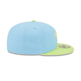 Toronto Blue Jays New Era Sky Blue/Lime Spring Color Two-Tone 59FIFTY Fitted Hat