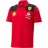 Ferrari Racing F1 Men's 2023 Team Replica Polo Shirt