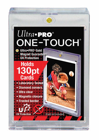 ULTRA PRO: CARD HOLDER - MAGNETIC 130 POINT UV ONE TOUCH