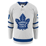 Frederik Anderson Toronto Maple Leafs Adidas White Away Jersey