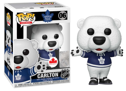 Carlton The Bear Toronto Maple Leafs Pop Vinyl