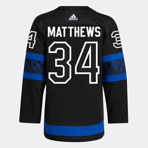 Auston Matthews Adidas Toronto Maple Leafs X DREW HOUSE FLIPSIDE Alternate Jersey