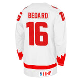 Nike White Hockey Canada Team Replica Jersey Connor Bedard