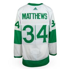adidas Auston Matthews Toronto St Pats Jersey - White