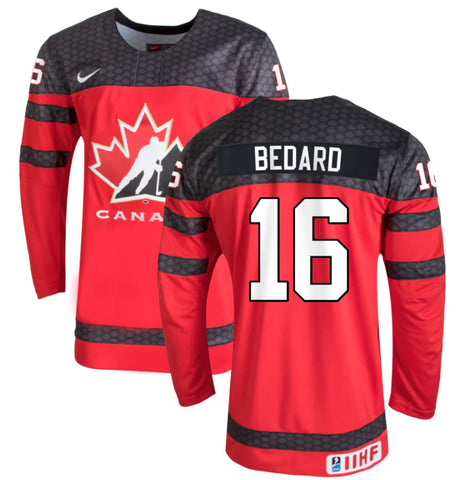 Nike Red Hockey Canada Team Replica Jersey Connor Bedard