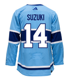 Montreal Canadiens Adidas Reverse Retro Jersey Nick Suzuki