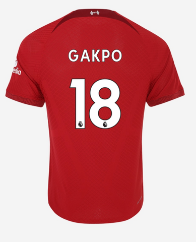 Cody Gakpo Liverpool 2022/23 Home Jersey Nike Branded