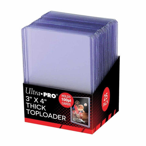 ULTRA PRO: TOPLOADER - 3X4 100 POINT