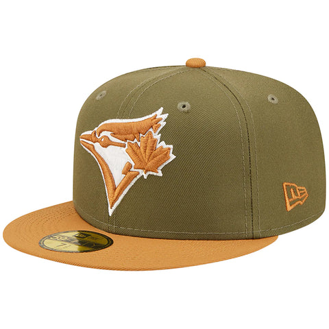 Toronto Blue Jays New Era Olive/Brown Two-Tone Color Pack 59FIFTY Fitted Hat