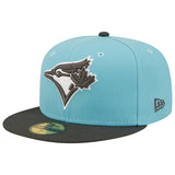 Toronto Blue Jays New Era Light Blue/Charcoal Two-Tone Color Pack 59FIFTY Fitted Hat