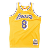 Kobe Bryant Los Angeles Lakers Mitchell & Ness Yellow 1996-97 Hardwood Classics Authentic Jersey