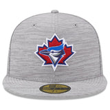 Toronto Blue Jays New Era 2023 Clubhouse 59FIFTY Fitted Gray Hat