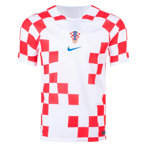 Croatia Men's 2022 World Cup Home White Nike Jersey