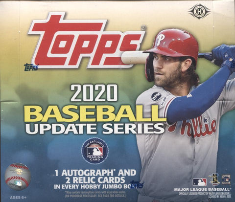 2020 Topps Update Baseball Jumbo box