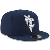Kansas City Royals New Era Light Blue 2021 City Connect 59FIFTY Fitted Hat