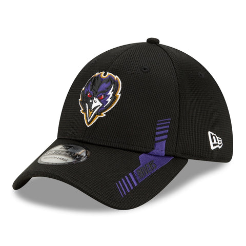 Baltimore Ravens 2021 NFL Sideline Road 39Thirty Flex Hat