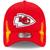 Kansas City Chiefs New Era 2021 NFL Sideline Road 39Thirty Flex Hat