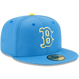 Boston Red Sox New Era Light Blue 2021 City Connect 59FIFTY Fitted Hat