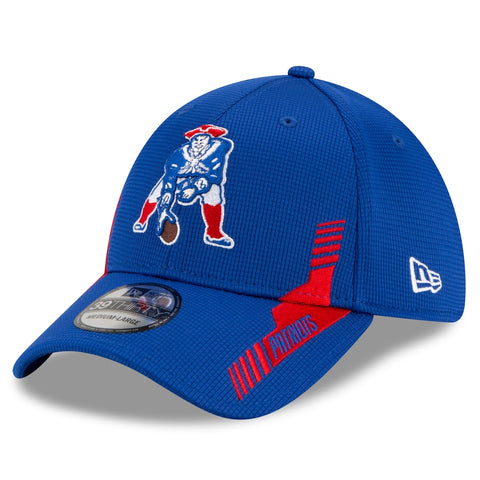 New England Patriots Historic Logo 2021 NFL Sideline Road 39Thirty Flex Hat