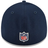Seattle Seahawks New Era College Navy/Black 2021 NFL Sideline Road 39Thirty Flex Hat