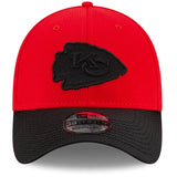 Kansas City Chiefs New Era Red/Black 2021 NFL Sideline Road 39Thirty Flex Hat