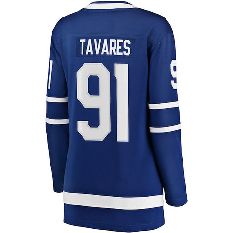John Tavares Toronto Maple Leafs Fanatics Blue Home Jersey -Womens_
